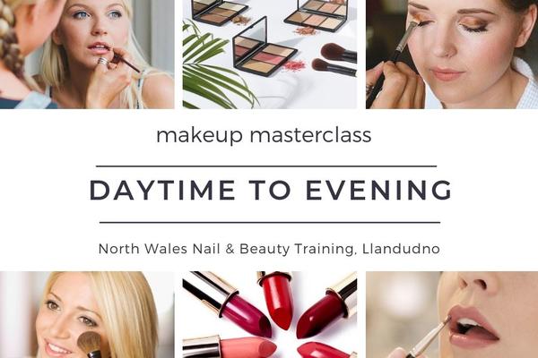 Woman with glamorous evening makeup