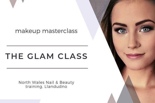 Woman with glamorous evening makeup